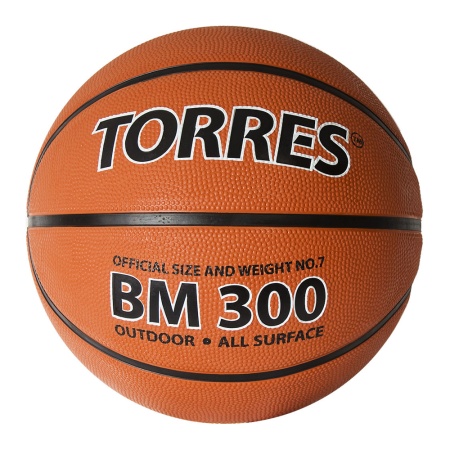 Купить Мяч баскетбольный  "TORRES BM300" р.3  в Артёмовском 
