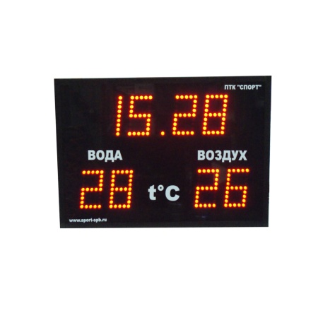 Купить Часы-термометр СТ1.13-2t для бассейна в Артёмовском 