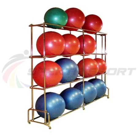 Купить Стеллаж для гимнастических мячей 16 шт в Артёмовском 