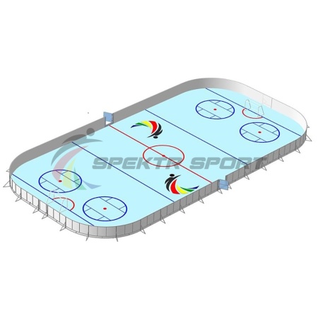 Купить Хоккейная коробка, борта фанера 12 мм, 30×15 в Артёмовском 